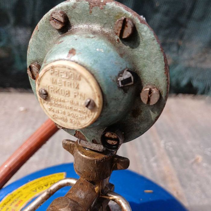 Butla gazowa turystyczna z reduktorem