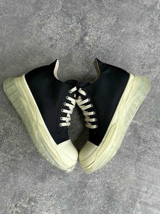 Rick Owens DRKSHDW Abstract Ramones jumbo lace geobasket кеди кросівки