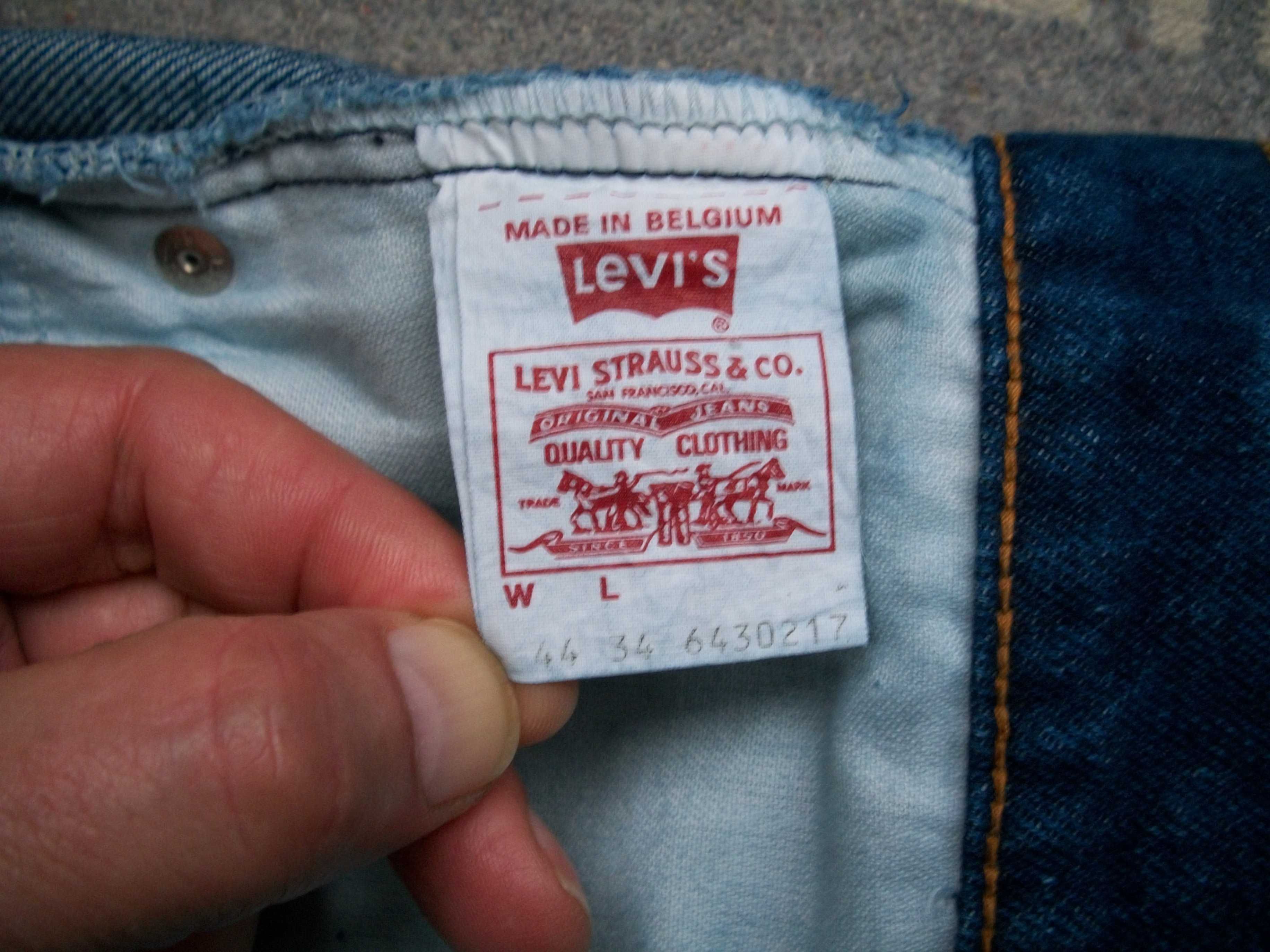винтажные джинсы Levis 643 02 17 полут. 52 Бельгия оригинал
