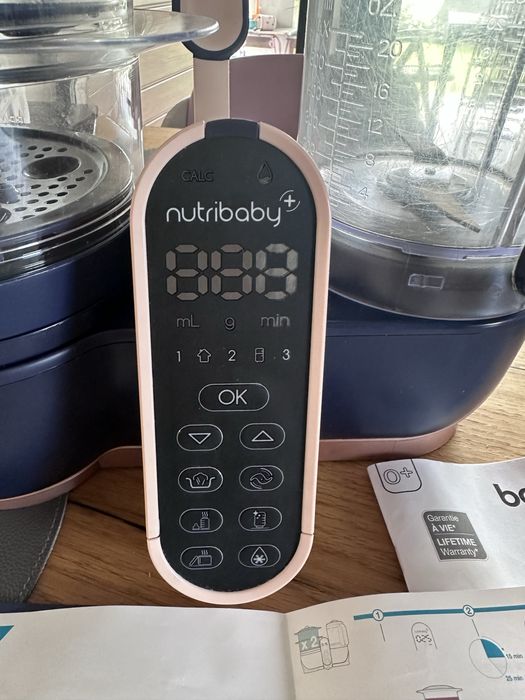 Блендер - пароварка Babymoov Nutribaby+ XL