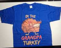 T-shirt "I'm the Grandpa Turkey" M