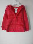 Nowa Bluza Toughskins girls 3T różowa magenta koronka bawelna