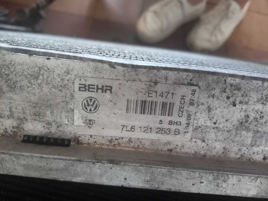 Радіатор основний Volkswagen Touareg 2003-2009 7L6121253B туарег