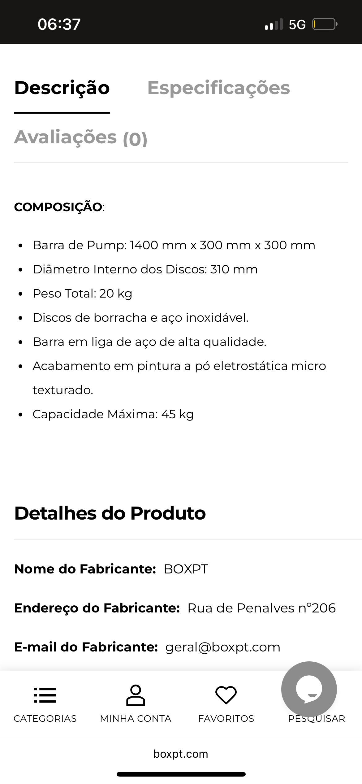 Kit pump set 20kg