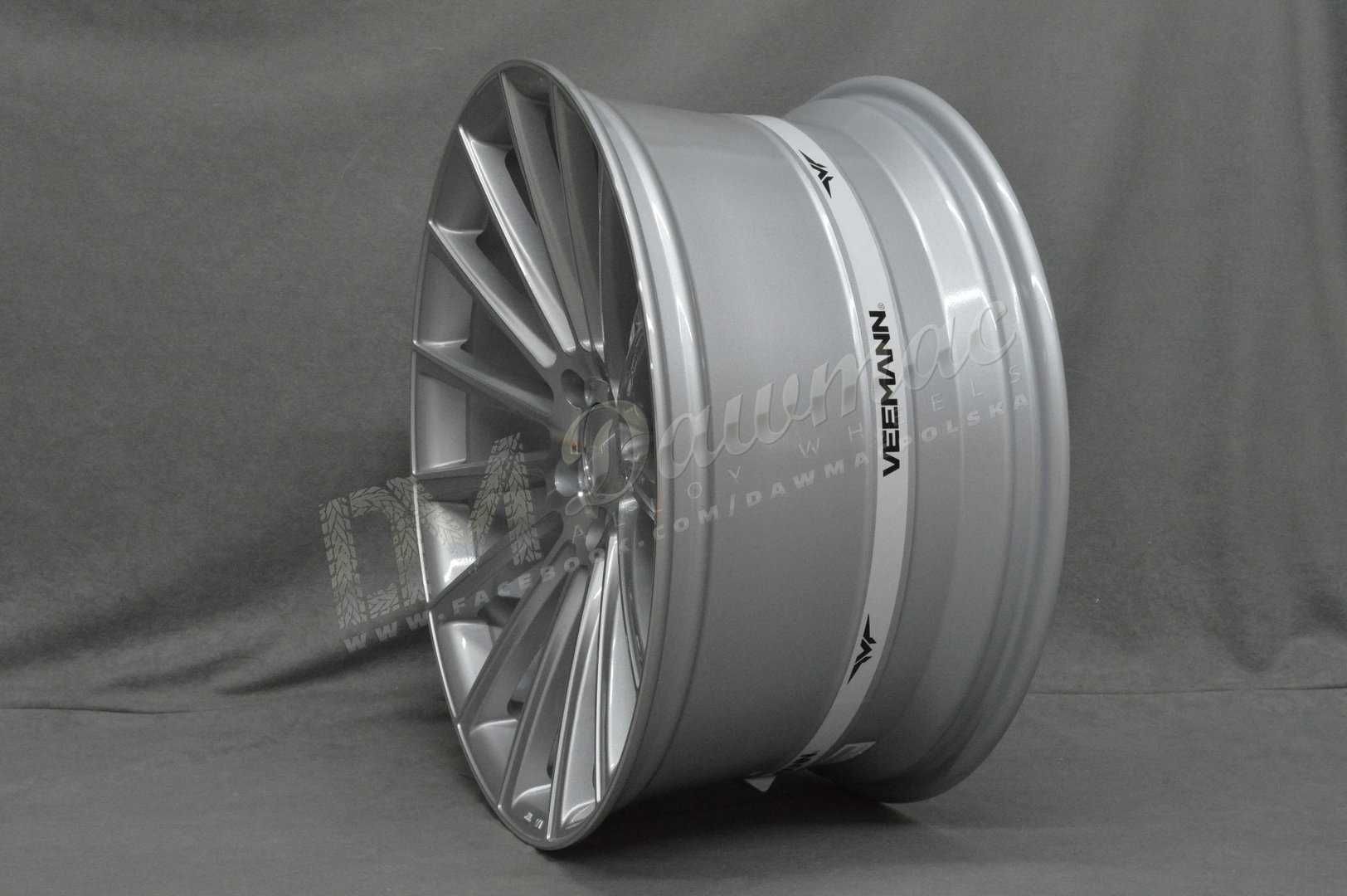 Felgi Veemann V-FS55 20" 10J ET45 5x112 Silver Machined