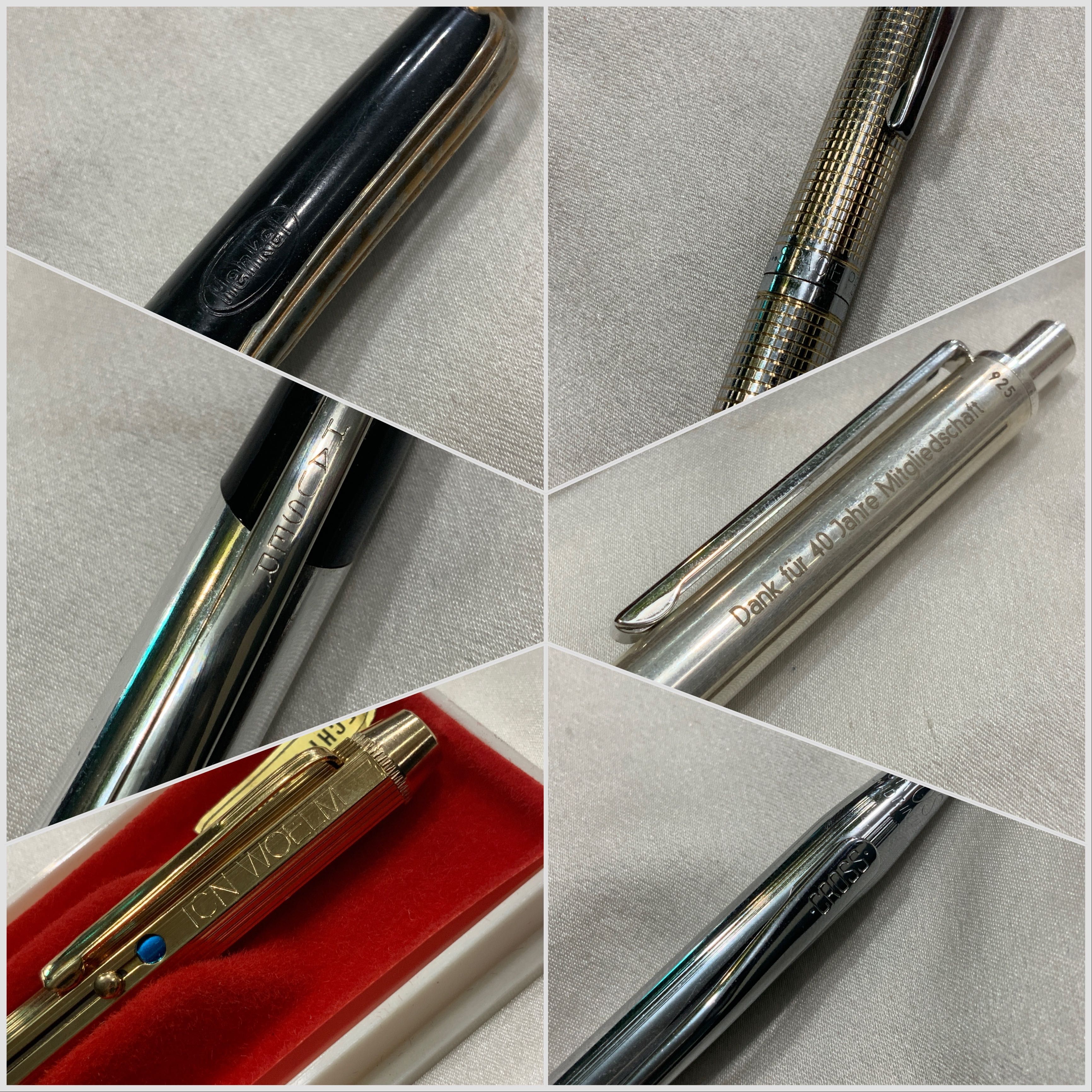 Parker Fisher Space Hauser Diplomat Cross Caran d'Ache Montblanc