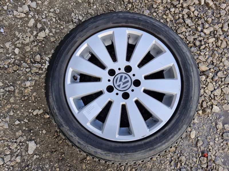 VW PASSAT B6 GOLF 6 VI FELGA ALUMINIOWA KOŁO ZAPASOWE 16&#039;&#039; 7J ET45 5x112 DJ-402