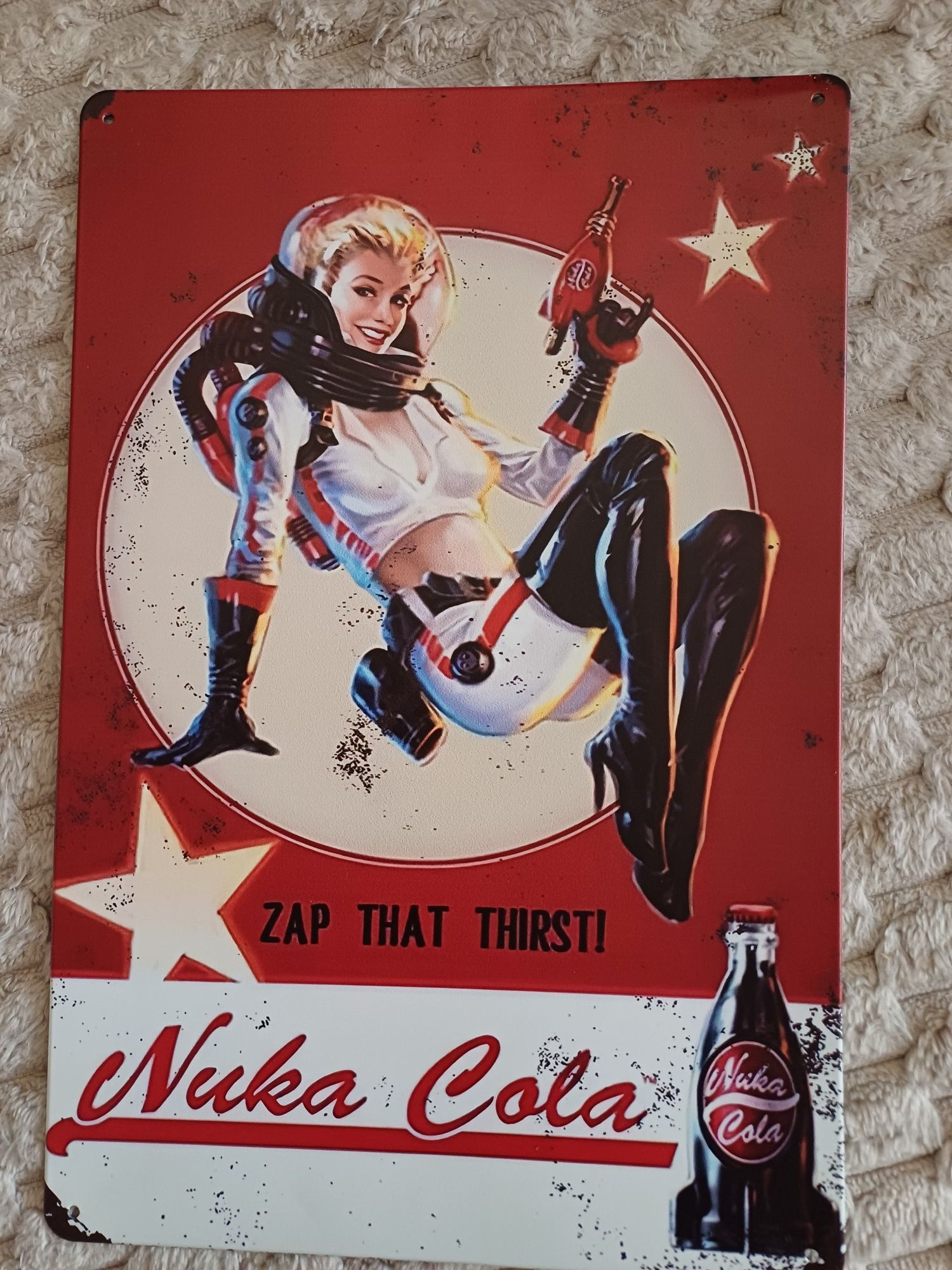 Plakat na metalu Nuka Cola