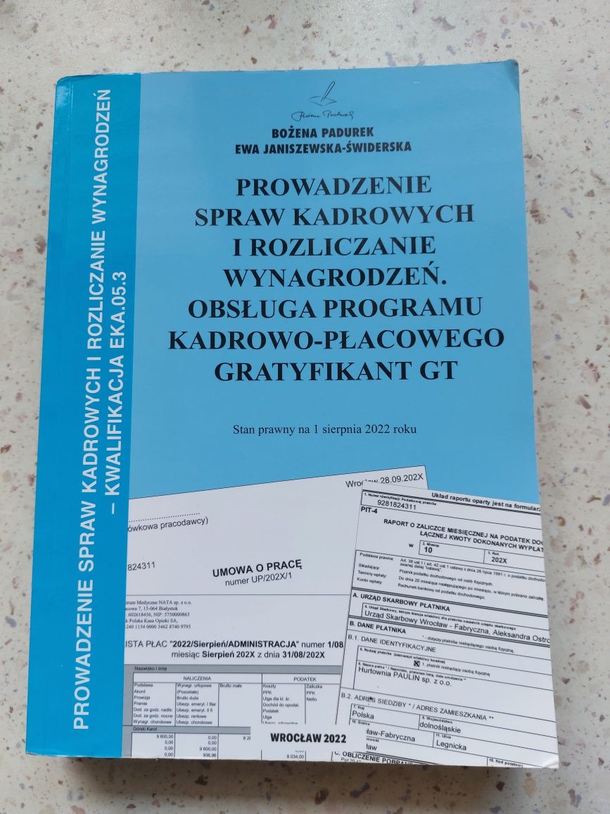 Książka do kwalifikacji EKA.05.3