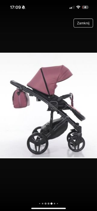 Wozek Junama Diamond 5 w 1 z baza do samochodu