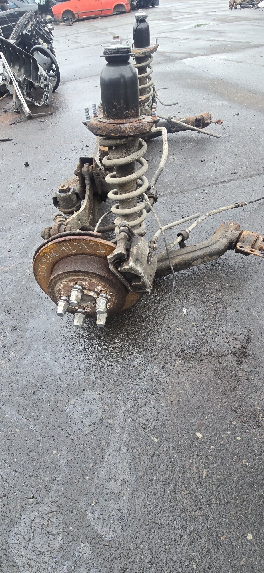 Belka oś sanki tył kołyska Toyota Avensis T25 2.0  2007 rok