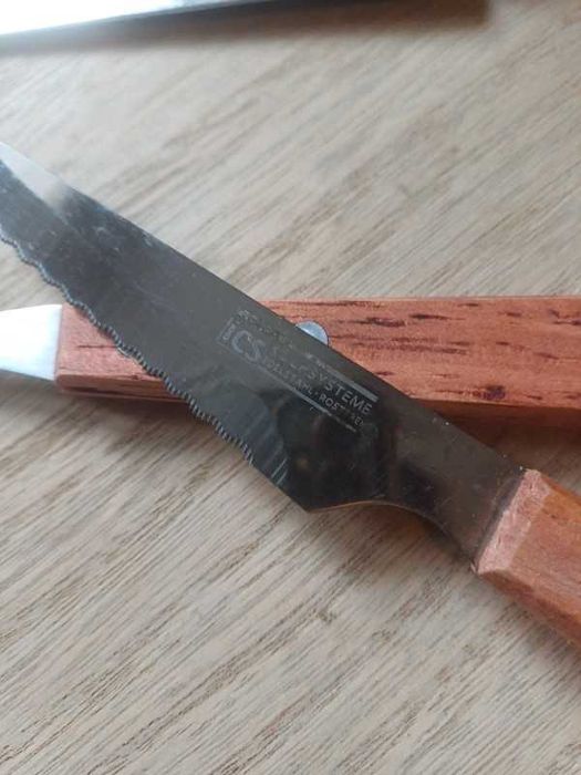 Zestaw do steków mięsa 6 os termometr szpikulec rozbijak
