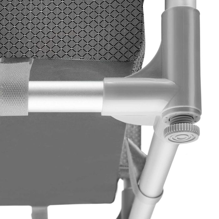 Szafka kempingowa Komfort z 4 przegrodami szary OUTLET