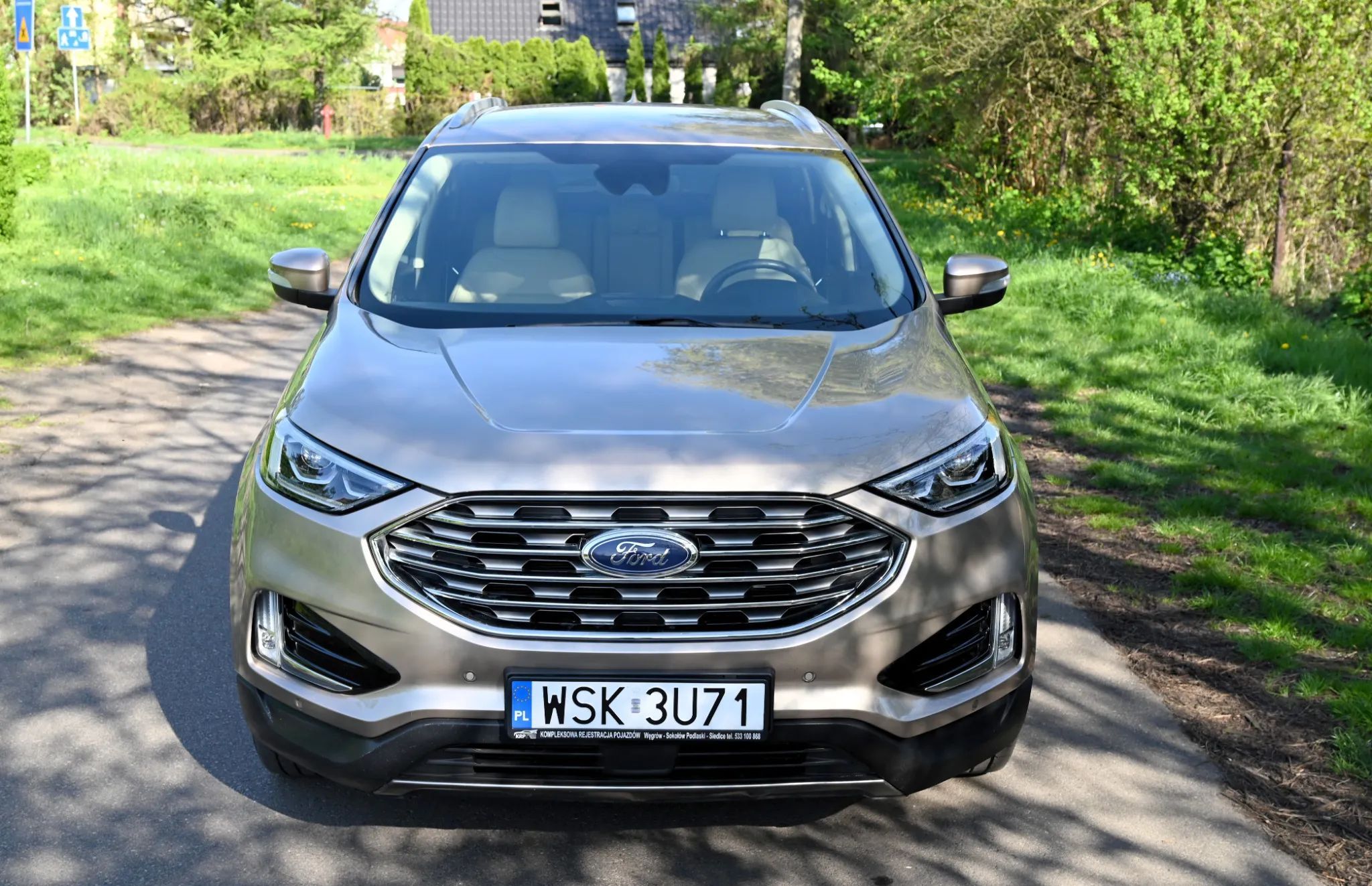 Ford Edge Lift Car Play Tempomat adaptacyjny Led Skóra Podgrzewane fotele