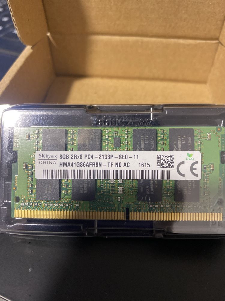 SK Hynix DDR4 8gb 2133 MHz 2 плашки