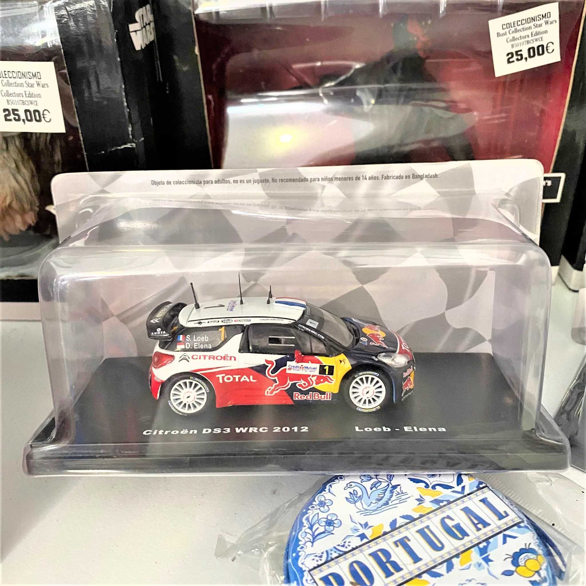 Miniatura 1:43 IXO - Citroen DS3 WRC 2012 - Loeb