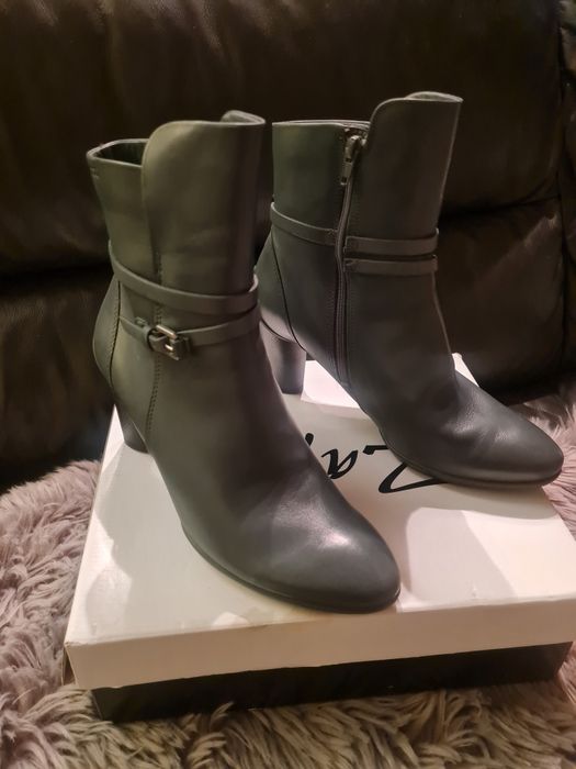 Botki ECCO skórzane