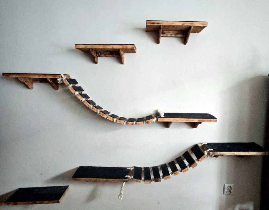 Zestaw półek dla kota