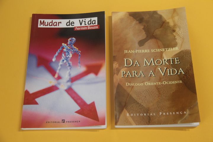 Livro "Da morte para a vida" e outros