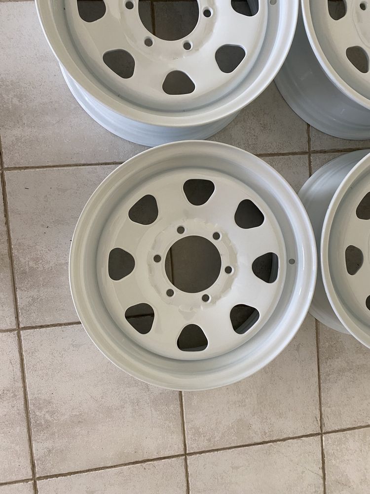 Jantes 16” 6x139.7 jipe originais Nissan Patrol Y260 Mitsubishi Toyota