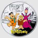 The Flinstones Cartoon Characters Proof Niue 2014