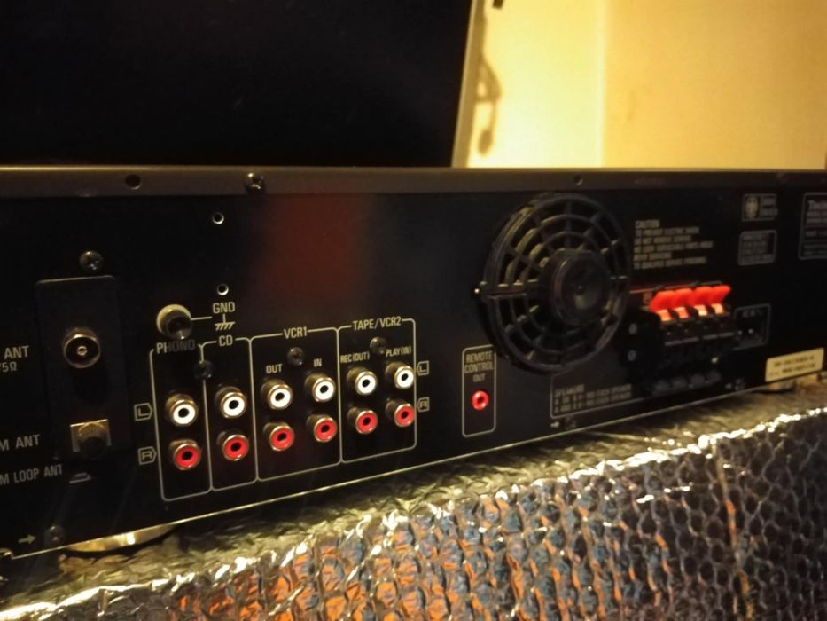 Amplificador Technics com rádio, Mod.SA GX130