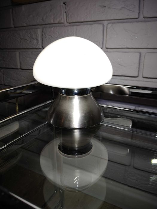 Lampa Grzybek, klosz barwiony w masie, vintage