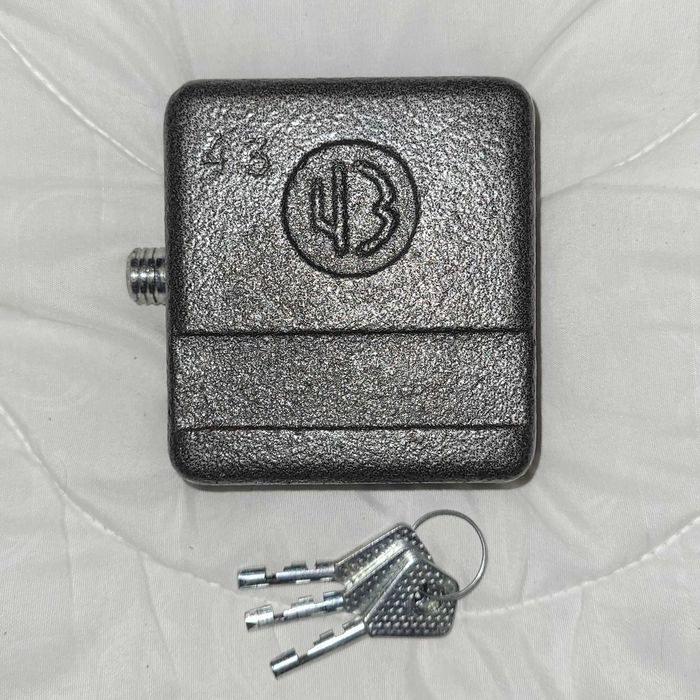 Замок навісний краб чебоксари ЧАЗ ЧЗ ВС2-10 дисковий півмісяць