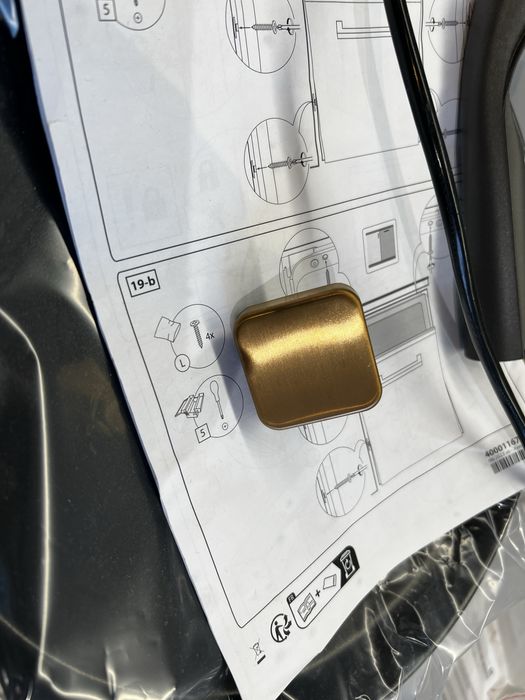 Pokretlo korka automatycznego zlewu sitka grohe brushed warm sunset