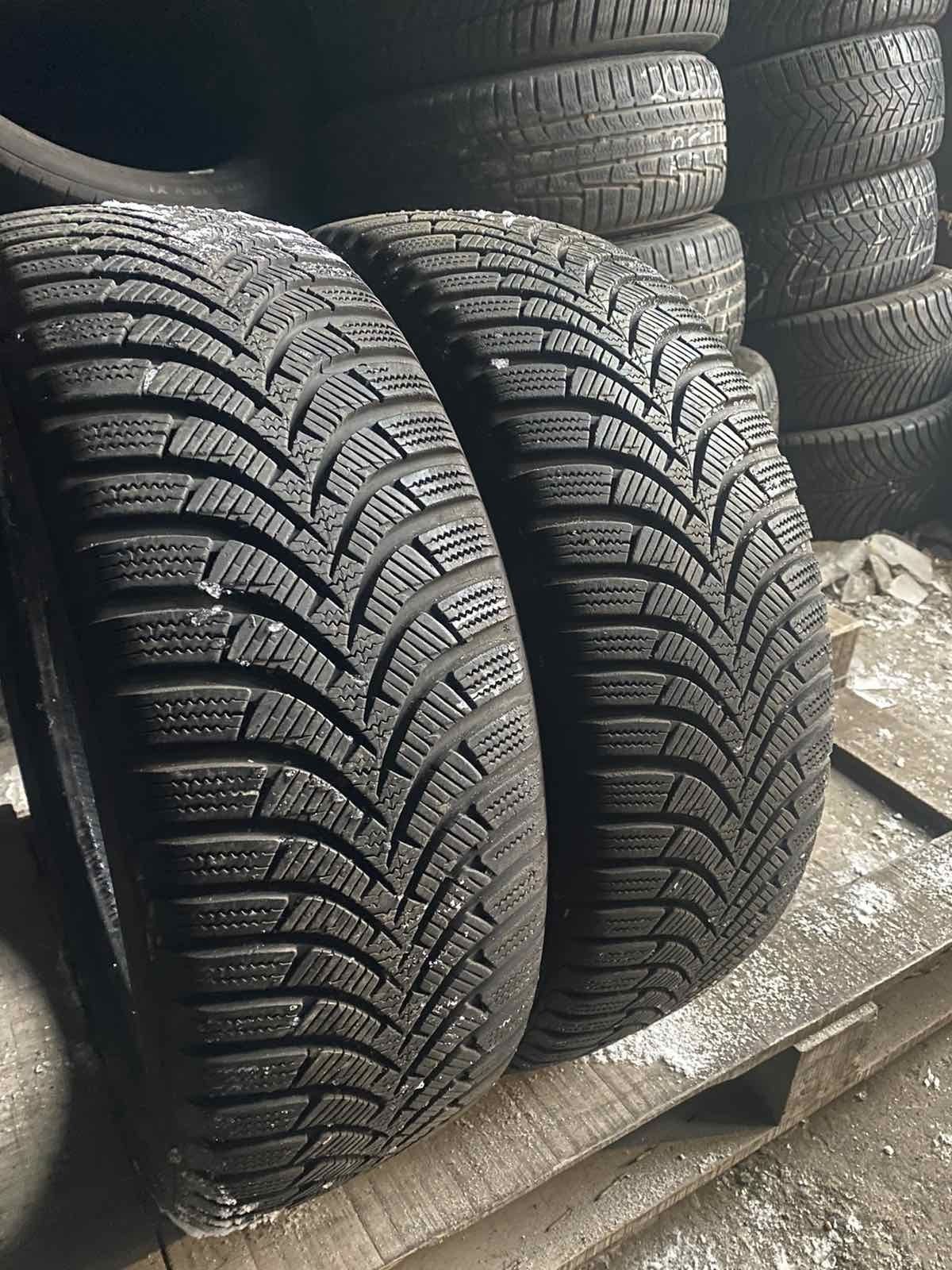 195.55.16 Hankook 2шт зима БУ склад шины резина из Европы 55 R16 Харьк