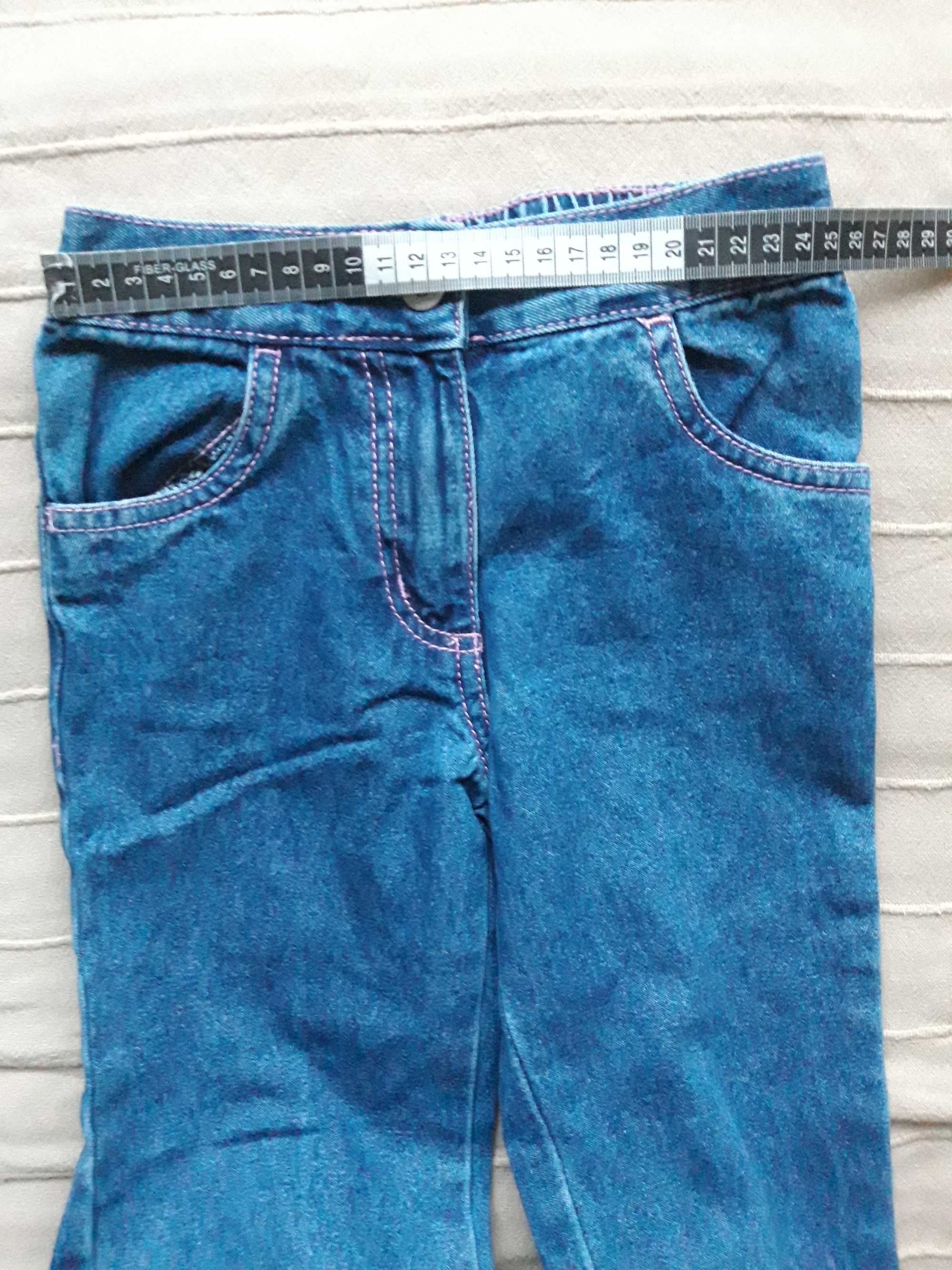 GEORGE rozm 104 110 jeans jeansy dla dziewczynki