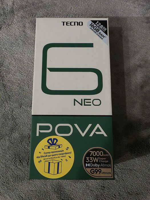 Tecno Pova 6 Neo 8/128
