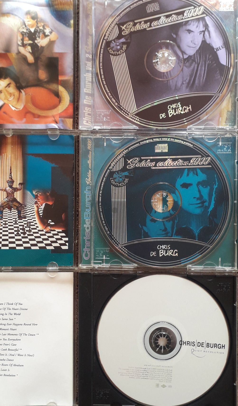 Chris de burgh CD zestaw trzech płyt