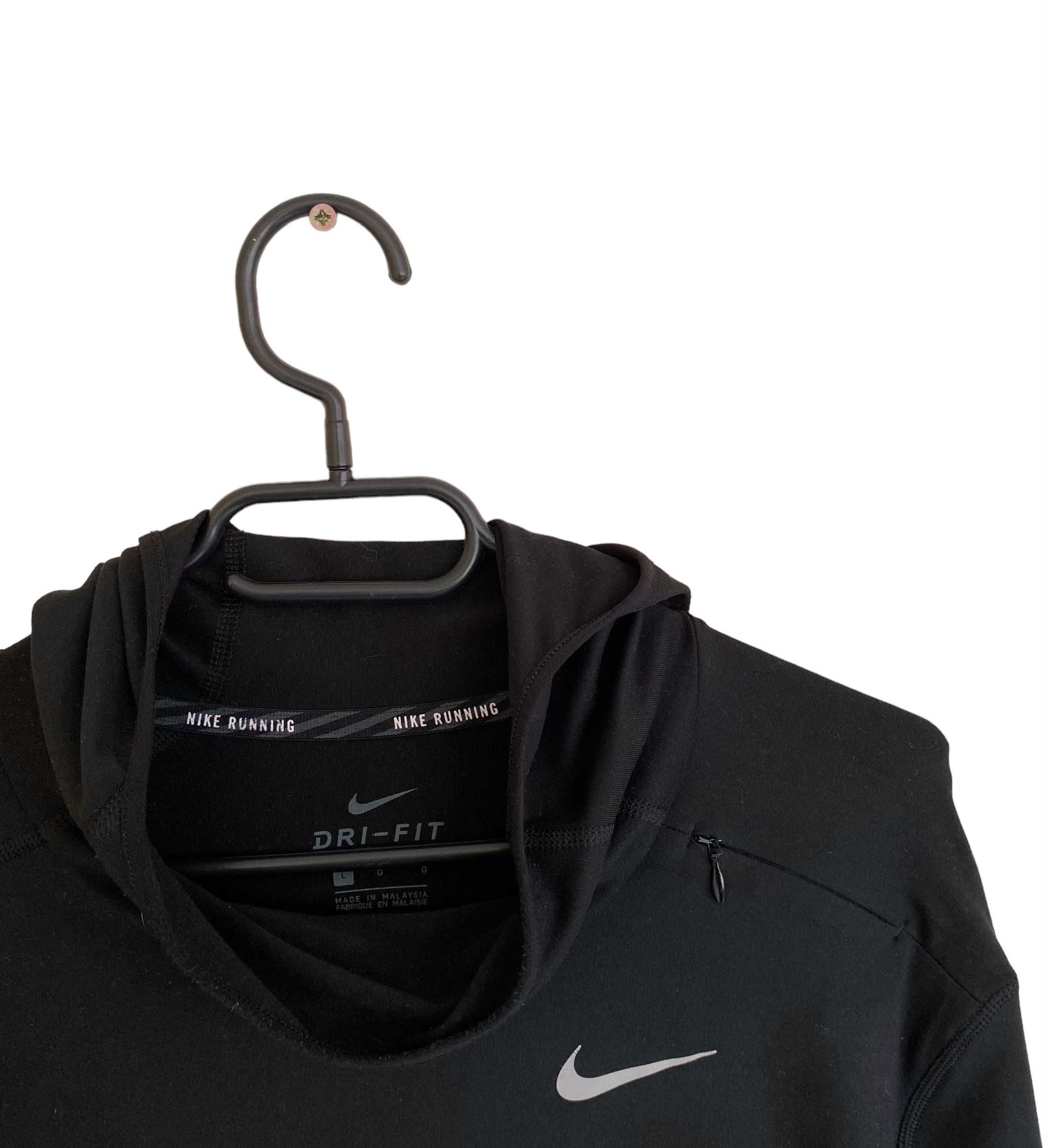 Nike Running bluza z kominem, rozmiar L, stan bardzo dobry