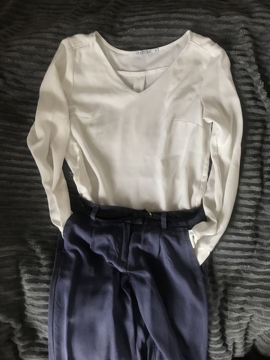 Luźne spodnie reserved roz. 32