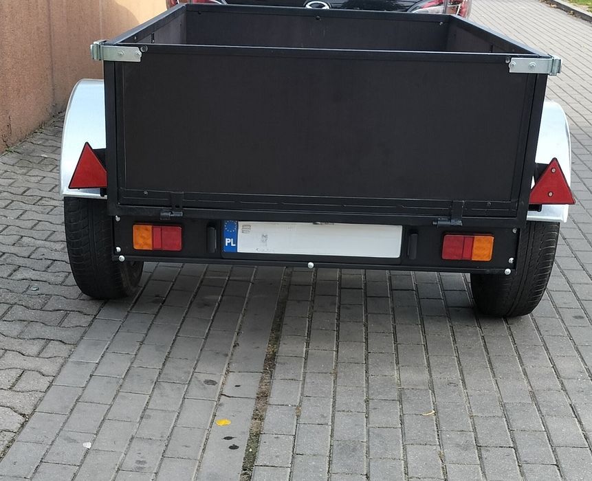 Przyczepka samochodowa, quad, traktorek.