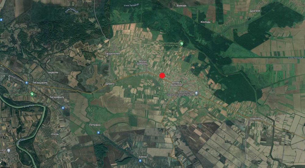 Продаж земельної ділянки с.Велика Добронь, ур."Малом" (авт. M-25)