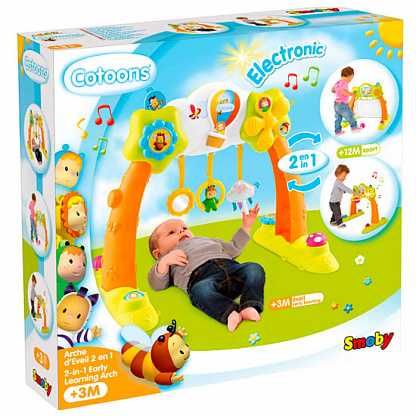 Ігровий музичний центр арка дуга Смобі Франція  від народження Smoby