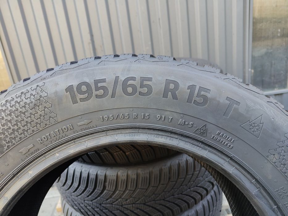 195/65/15 Continental Winter Contact TS870P komplet