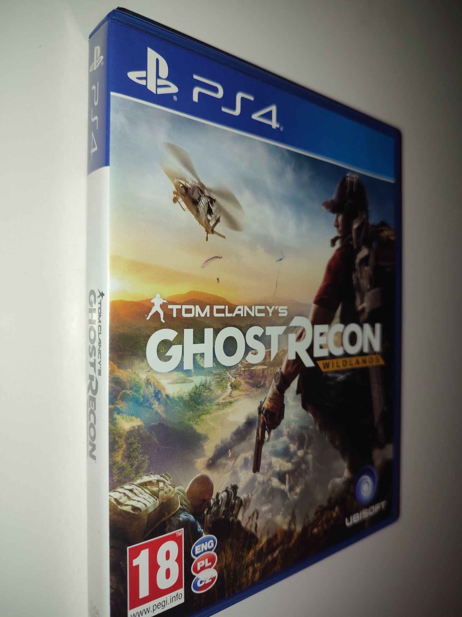 Gra Ps4 Ghost Recon PL gry PlayStation 4 Sniper UFC GTA V Mafia Crash