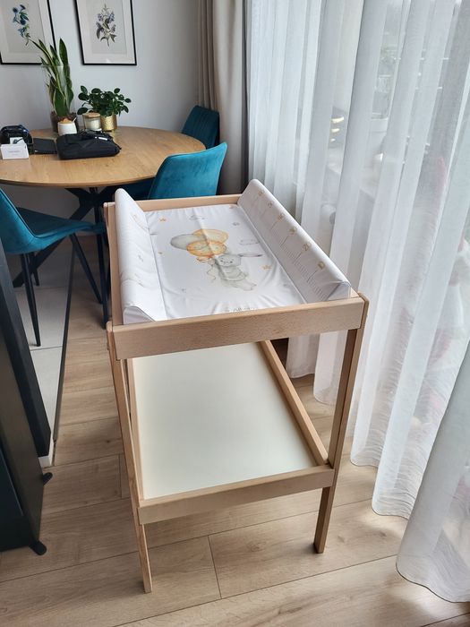 Przewijak Ikea Sniglar + mata Albero Mio