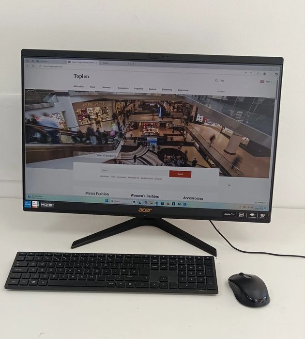 All in one acer c27 1800 i5 16gb 1tb - Garantia