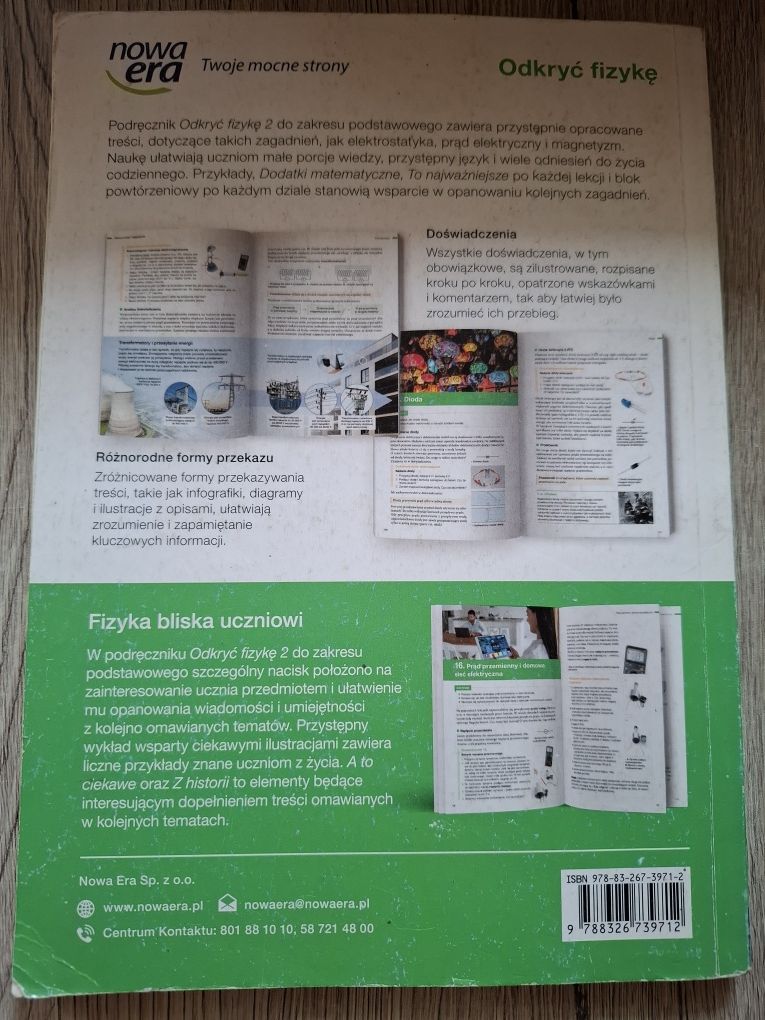 Odkryć fizykę 2 podręcznik