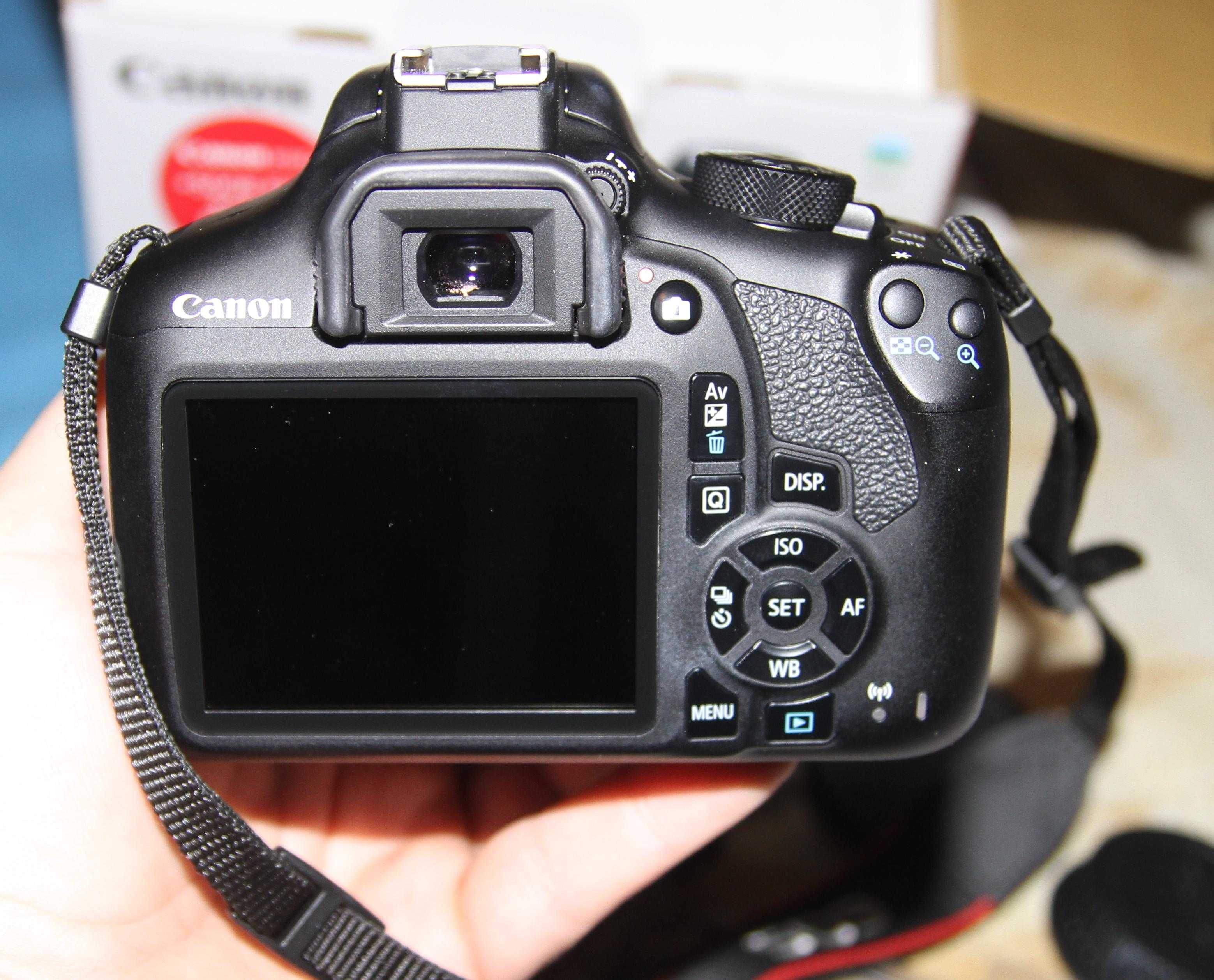 Lustrzanka Cyfrowa Canon 1300D + Obiektyw zestaw sklepowy.