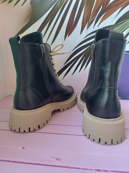 Жіночі шкіряні зимові черевики розміри з 36 по 41