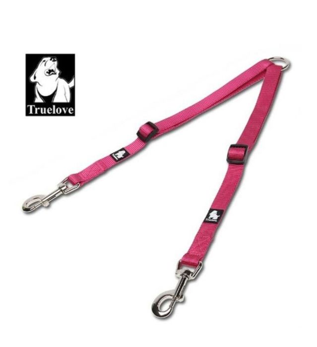 Поводок нейлоновый для двух собак двойной