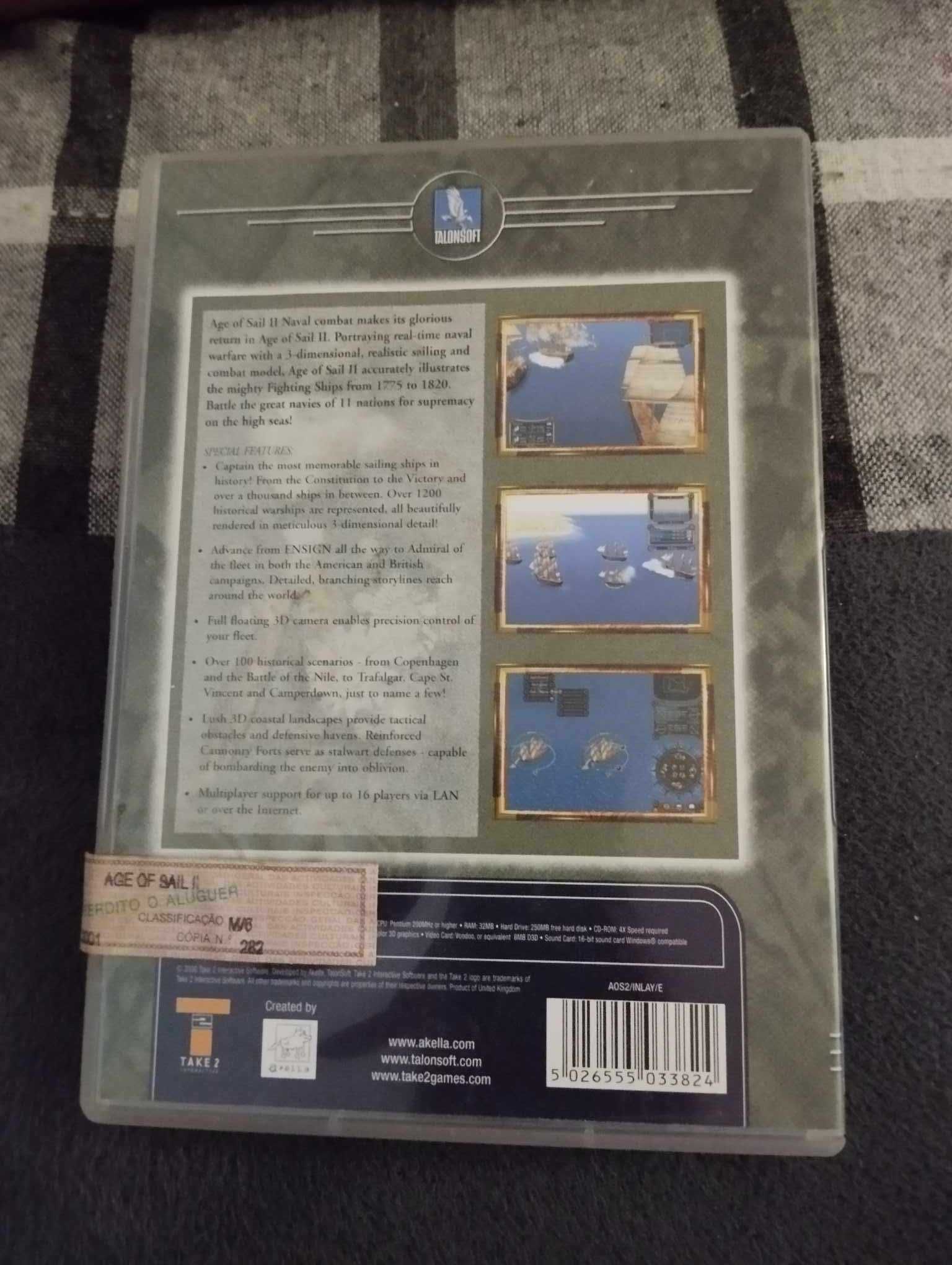 Age of Sail II (CD-Rom for PC - 2000)