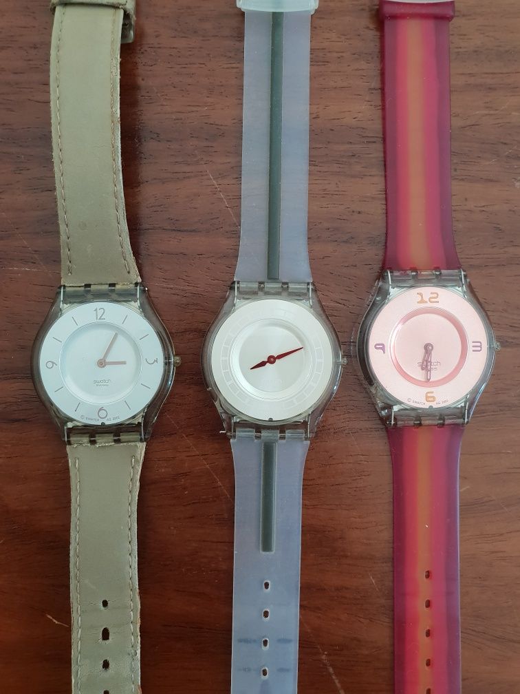 9 relógios Swatch