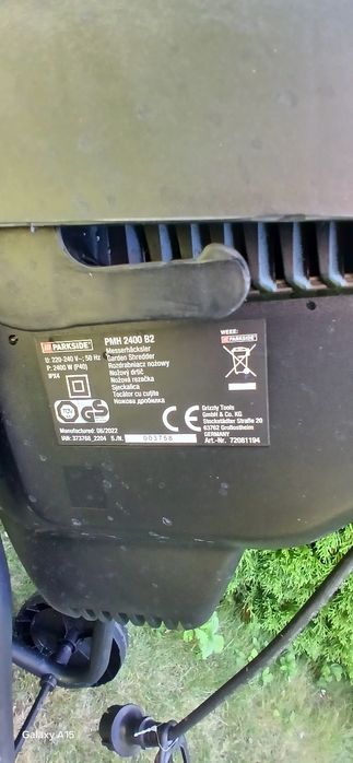 Do mielenia gałęzi rąbak rębak