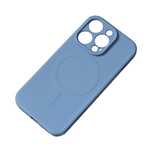 Silikonowe magnetyczne etui iPhone 13 Pro Silicone Case Magsafe - ciem